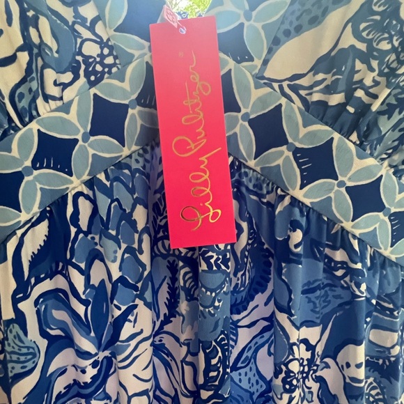 Lilly Pulitzer NWT Serena V Neck Maxi Dress Size 16 - Picture 5 of 5